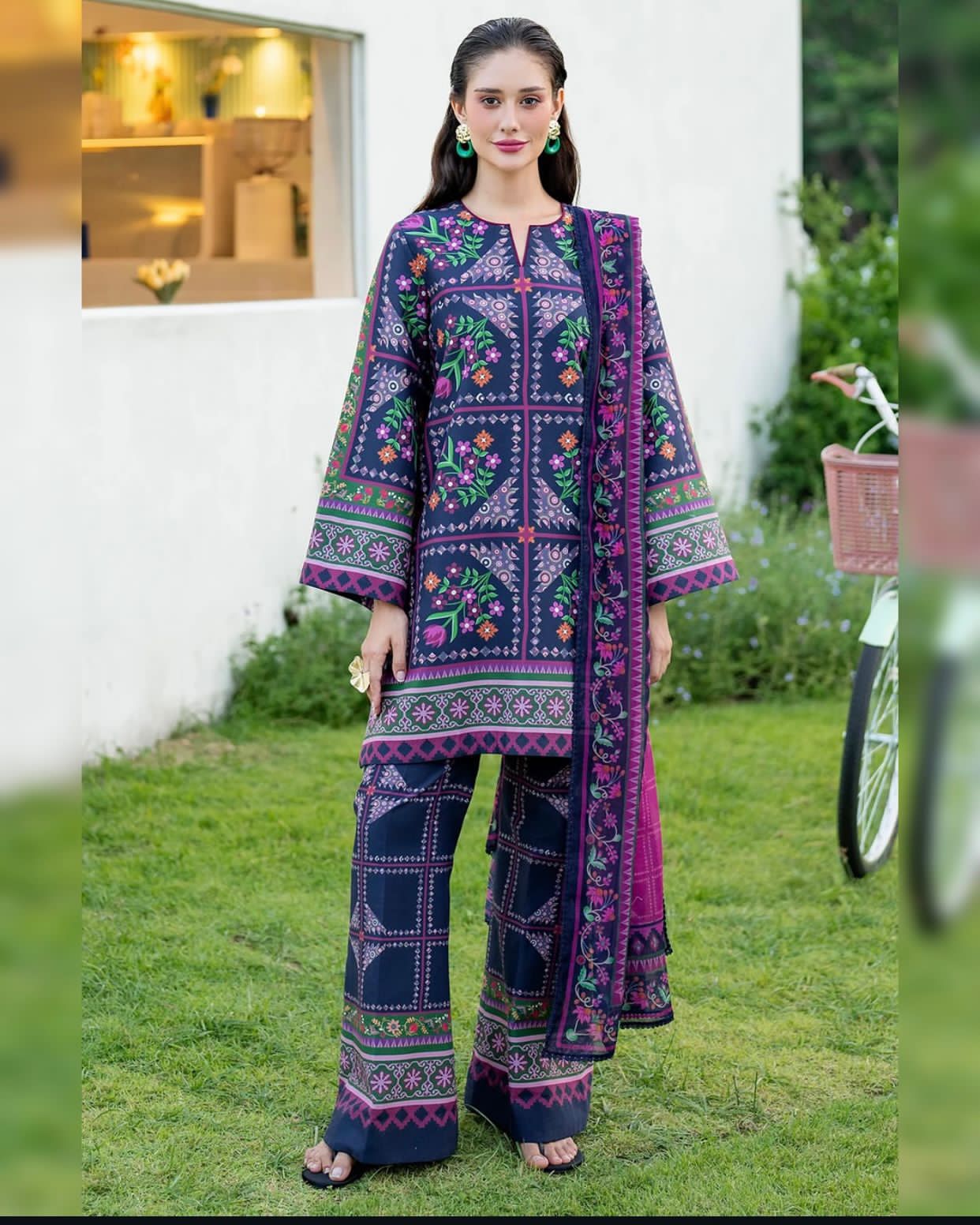 Silk Digital Print 3Pcs